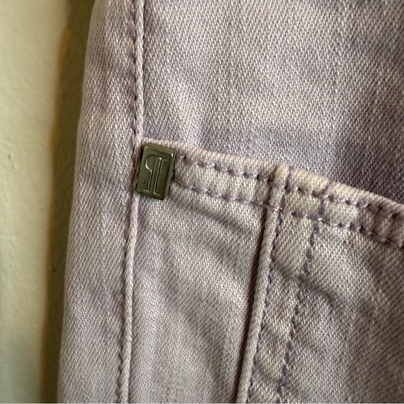 Pilcro and the Letterpress | Anthropologie | the STET Lavender Crop Jeans - Picture 6 of 12